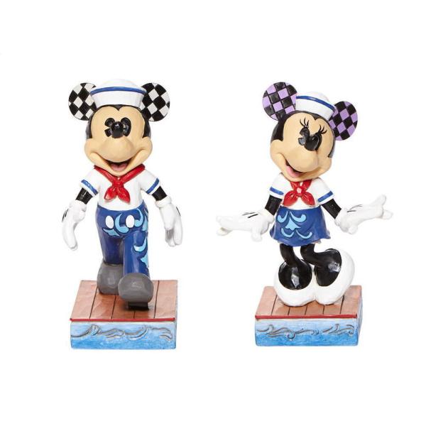 ディズニー トラディション ジムショア 4点セット ミッキー＆ミニー LED ラブ ローボート ディズニートラディション