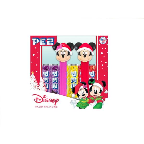PEZ ミッキー  ミニー サンタ帽 クリスマス ボックス入り 2点セット ペッツ Mickey  Minnie Christmas Santa  Claus :488-3452:FAR-OUT - 通販 - Yahoo!ショッピング