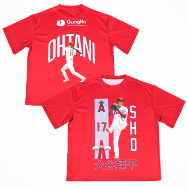 大谷翔平 2023年4月22日 エンゼルス球場配布 二刀流 Tシャツ ガンホー ベースボール GungHo Shohei Ohatani T  Shirts :502-4132:FAR-OUT 通販 