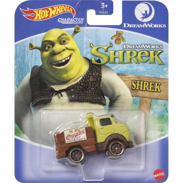 ホットウィール シュレック 映画 ドリームワークス メタルダイキャストカー ミニカー Hot Wheels Shrek DreamWorks