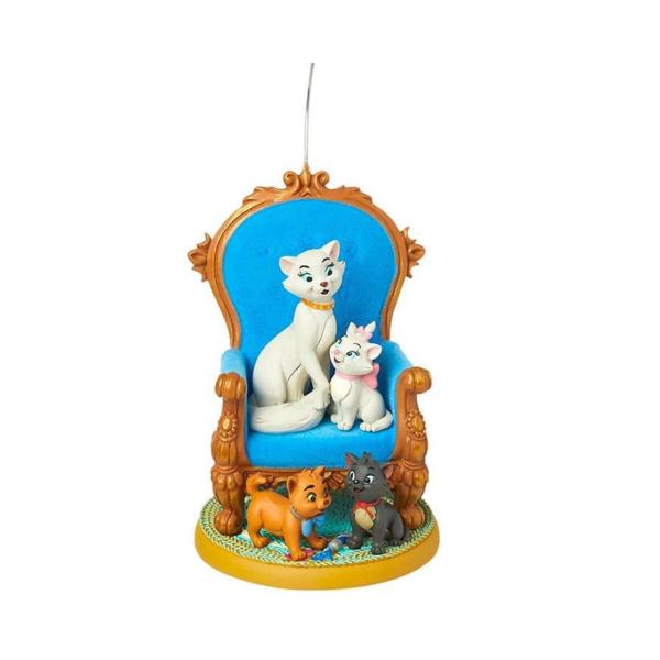 アリストキャット おしゃれキャット ダッチェスと子猫 椅子の上