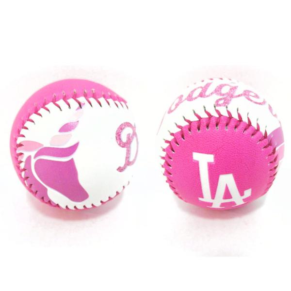 ユニコーン 大谷翔平 LA ドジャース ピンクカラー 野球ボール ユニコーン 大谷翔平 LA ドジャース ピンクカラー 野球ボール