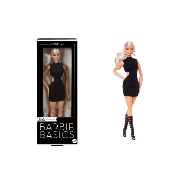 バービー ベーシック 2025 ブラチナブロンドヘア ポーザブル ドール