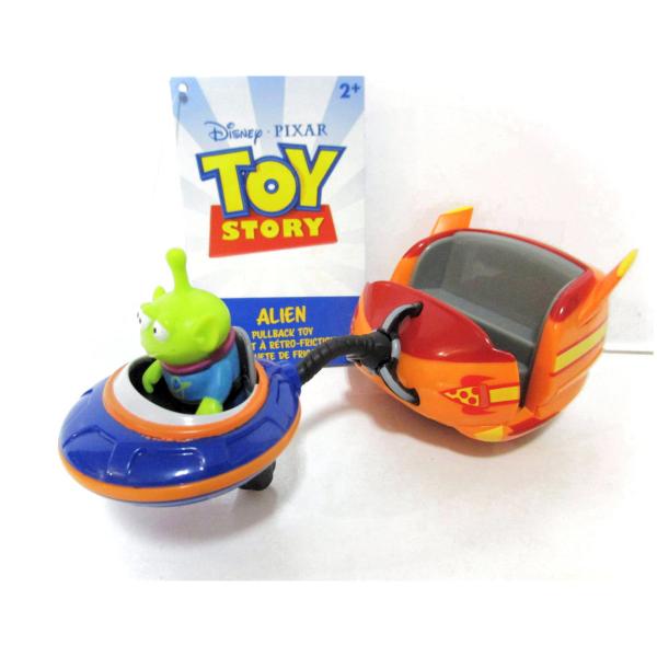 トイストーリー エイリアン アトラクション プルバックカー トイ