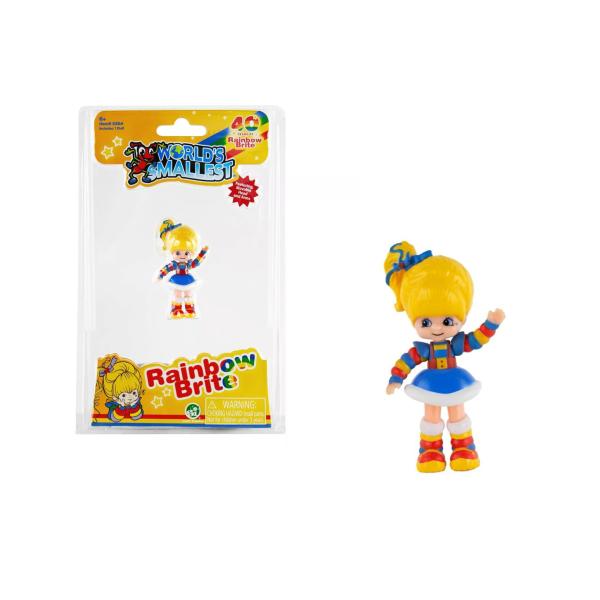 WORLD'S SMALLEST 魔法の少女レインボーブライト 40周年記念 ミニチュア フィギュア Rainbow Brite