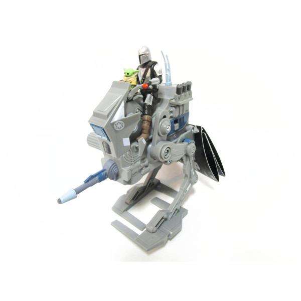 スター・ウォーズ マンダロリアン グローグー AT-RT サウンド ライトアップ アクションフィギュア Wind-Up ぜんまい トイ Star Wars The Mandalorian Grogu