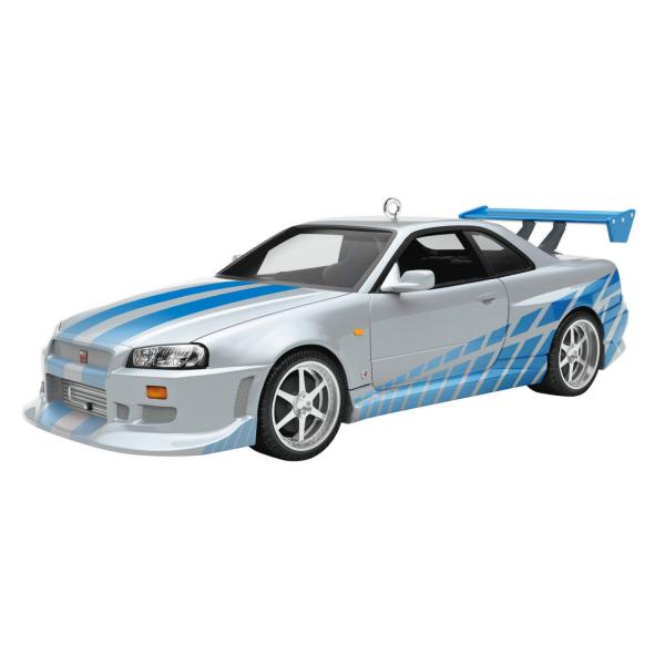 ホールマーク 2026 オーナメント ワイルド・スピードX2 日産 スカイライン GT-R ダイキャストメタル ミニカー 2 Fast 2 Furious 1999 Nissan Skyline