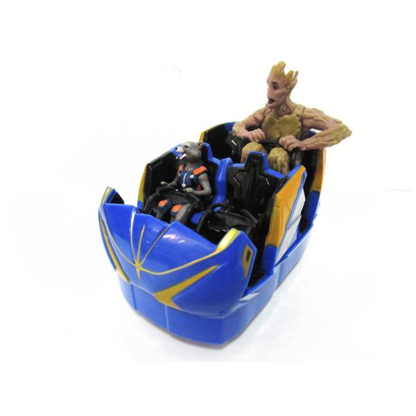 マーベル WDW アトラクション ガーディアンズ オブ ギャラクシー コズミックリワインド 電動ライド ロケット グルート Guardians of the Galaxy Cosmic Rewind