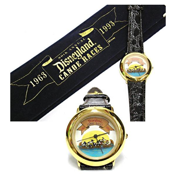 キャスト限定東京ディズニーランド1993年カヌーレースTシャツ DL キャスト カヌーレース30周年記念 1993年 キャスト限定 腕時計