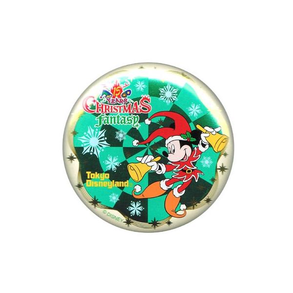 東京ディズニーランド 15周年 クリスマスファンタジー ミッキー 缶