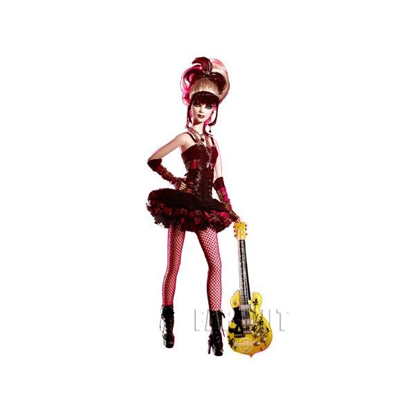 Barbie - ハードロックカフェ　バービー Amazon.co.jp: 2004 Barbie Collector Silver Label, Hard Rock