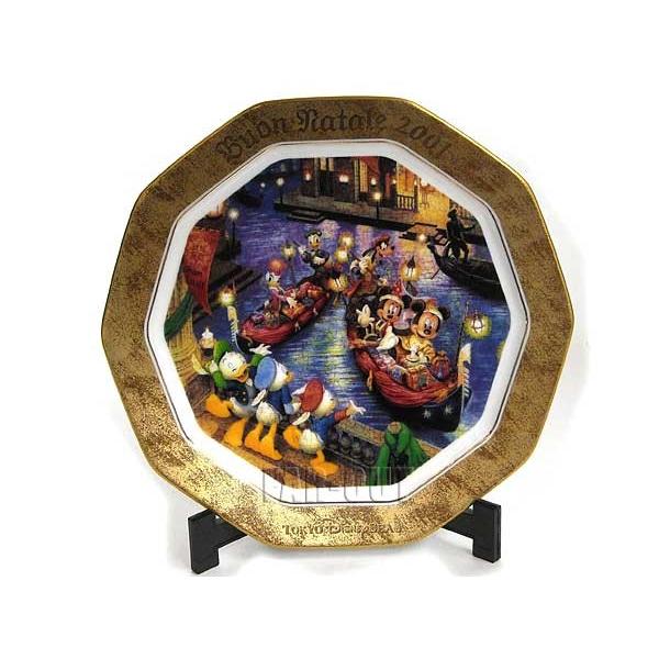 東京ディズニーシー Buon Natale 2001 プレート　ベネチア　希少 TDS クリスマス 2001 Buon Natale プレート 絵皿 【BOXなし