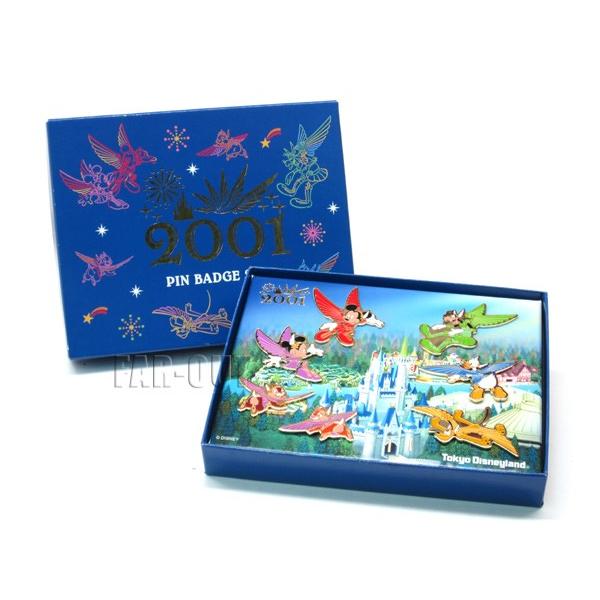 TDL 2001年 ニューセンチュリー記念 FAB6 時の使者 ピンズセット 東京