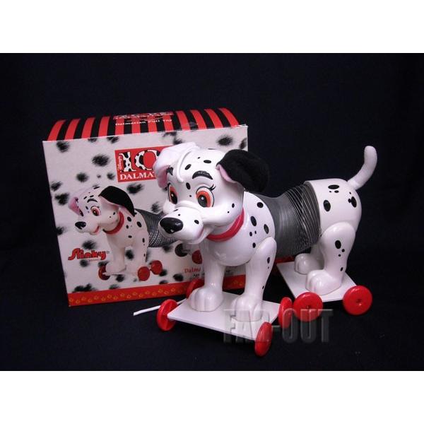 101匹わんちゃん プルトイ Slinky Dog 赤の首輪 ディズニー : FAR-OUT