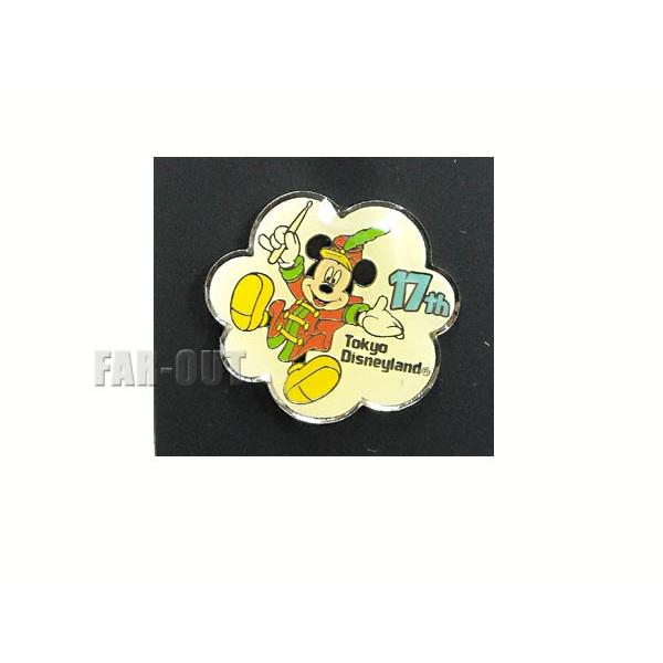 【限定品】ミッキー　ピンズ　ディズニー　2000年 カウントダウン 2000年 ミレニアム記念 ピンズ ミッキー スルー