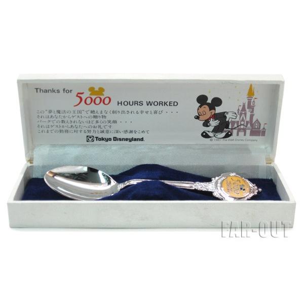 入手困難】ディズニー勤続記念スプーン3本セット キャスト限定品 入手