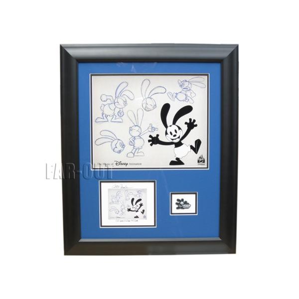 オズワルド Tough Luck ハンドペイント セル画 アート ピン、カード 