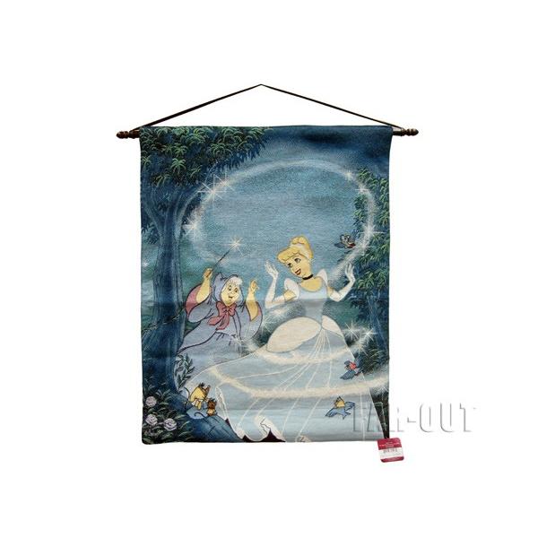 シンデレラ W フェアリーゴッドマザー アート 大判 織タペストリー ディズニー 759 7638 Far Out 通販 Yahoo ショッピング