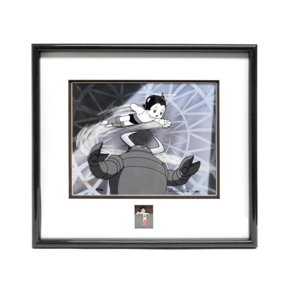 鉄腕アトム 30周年記念 アトム誕生 ハンドペイント セル画 アート