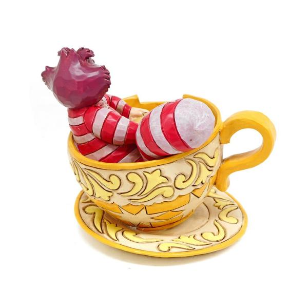 ディズニー トラディション ふしぎの国のアリス チシャ猫 W ティーカップ Mad Tea Party テーマパーク アトラクション フィギュア Jim Shore ジム ショア Sagaretxe Net