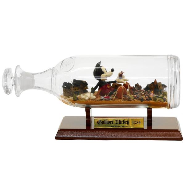 ミッキーのガリバー旅行記 ミッキー ボトルシップフィギュア 限定版