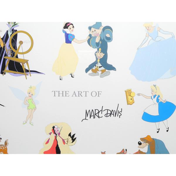 オリジナルセリグラフ 768 4419 Far Out 絵画 Davis The Of 1997年 1997年 ホワイトフレーム入り Marc 直筆サイン入り マークデービス ディズニー Art Marc