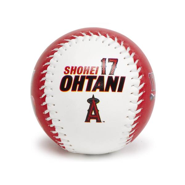 ローリングス ロサンゼルス エンゼルス オブ アナハイム 大谷翔平 紅白ツートン 野球ボール 写真入り ベースボール 硬球 二刀流 769 5268 Far Out 通販 Yahoo ショッピング