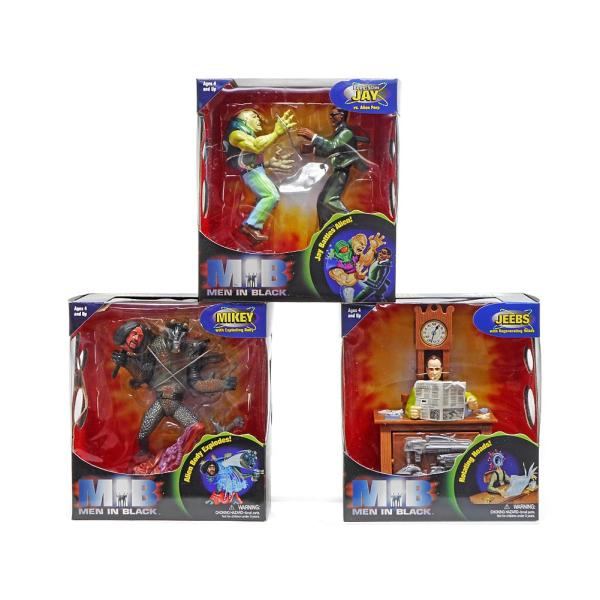 MIB メン・イン・ブラック 1997 ボックス入り アクションフィギュア 3