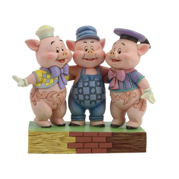 最上の品質な キュージョン 根付 ディズニー 三匹のこぶた フィドラー プラクティカル Www Hallo Tv