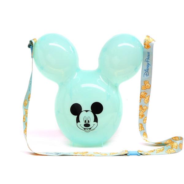 ミッキー バルーン ペイルブルー ポップコーンバケット