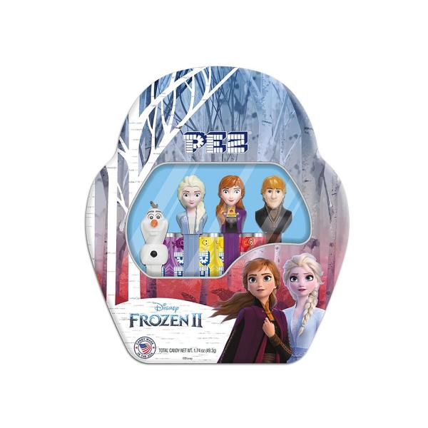 保留中。アナと雪の女王 ブリキ缶 2柄 4個♪ 美品 非売品 丸型 ディズニー far-out_770-6220