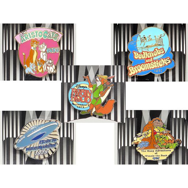 カウントダウン 2000年 ミレニアム記念 ピンズ 1970年代 5点セット