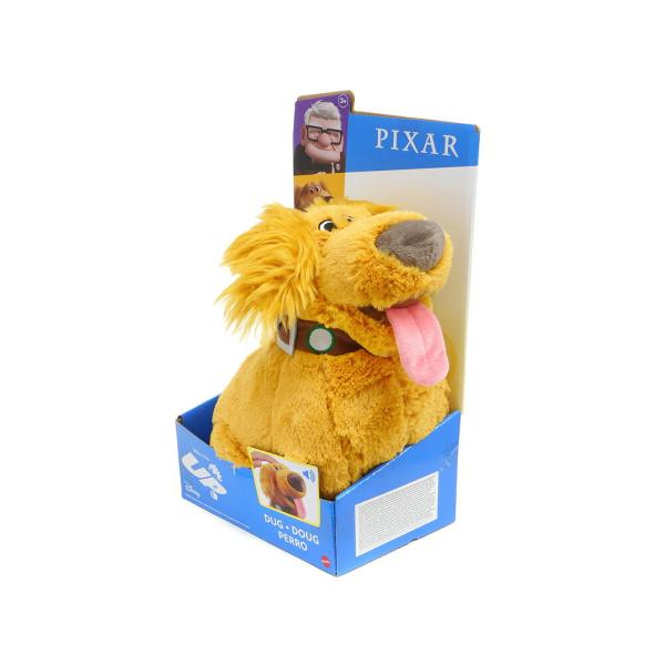 カールじいさんの空飛ぶ家 ダグ ぬいぐるみ トーキング ボックス入り マテル社 犬 Disney Pixar Up Dug Plush
