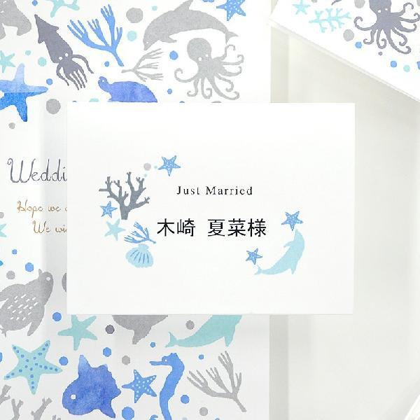 アクアリウム 席札手作りキット 10名様分 結婚式 席札 Hm C Aquarium 結婚式グッズ ギフトのお店 Farbe 通販 Yahoo ショッピング