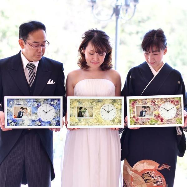 結婚式 両親 プレゼント 花時計フォトフレーム付き贈呈品 両親贈呈品 祖父母ギフト Buyee Buyee Japanese Proxy Service Buy From Japan Bot Online