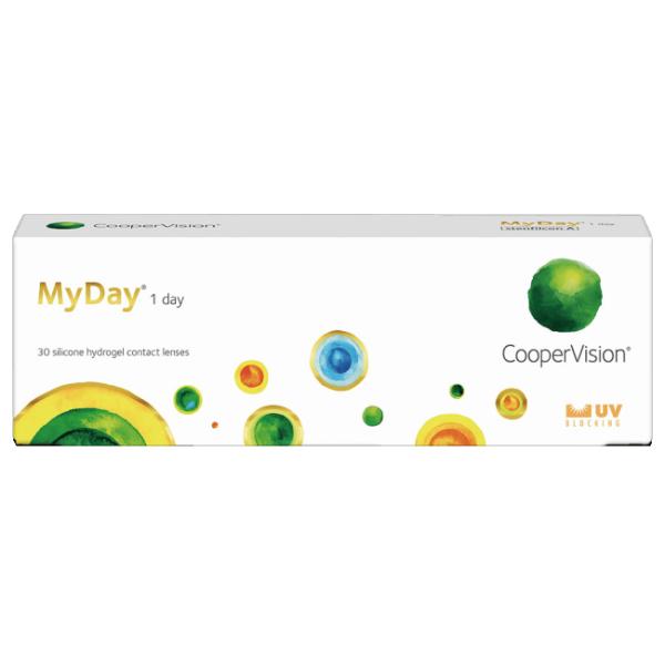 【処方箋必須】(1箱30枚)【遠視用】MyDay マイデイ ワンデー コンタクトレンズ[myday-30p][CV]*
