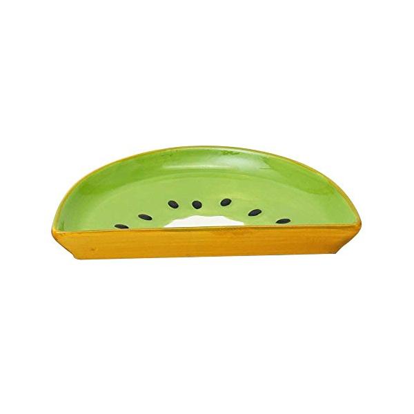 シーナカーサ(Shina Casa) 中皿 フルーツ カットプレート キウイ 15.5×9cm J0729-003WM