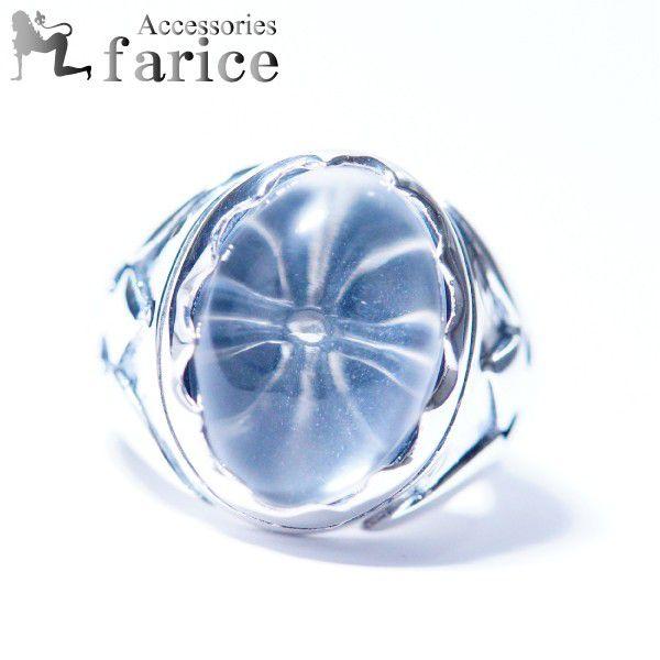 天然ルビー　オーバル型リングと水晶リング New ☆ 新作☆『ルビー』☆の世界でひとつの天然石リングsilver925