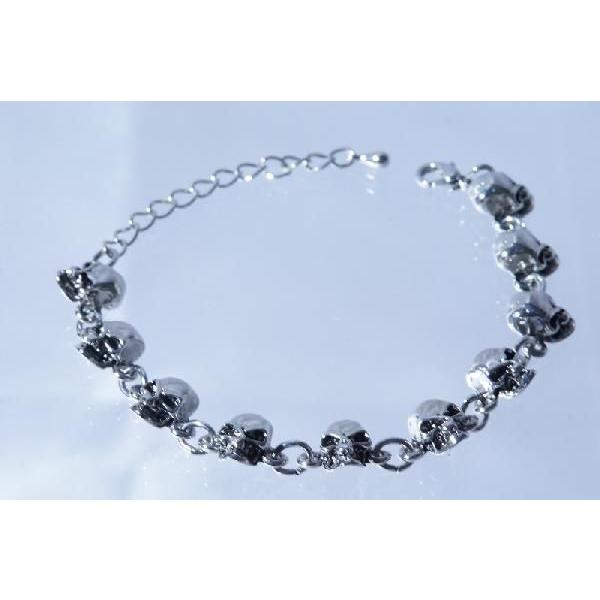 ミニスカル メタルブレスレット アジャスター調整付き B 10 アクセサリー通販 Farice 通販 Yahoo ショッピング