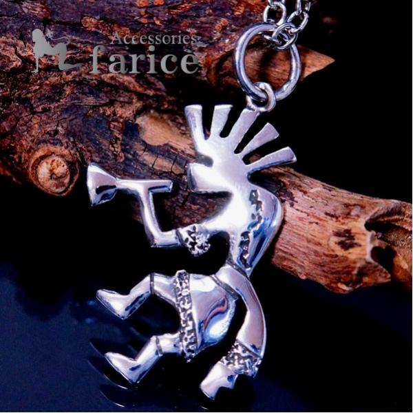 Indian Jewelry 豊穣をもたらす精霊 ココペリデザイン メンズ