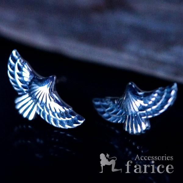 イーグルピアス　SILVER925 k18 kyasya_es046