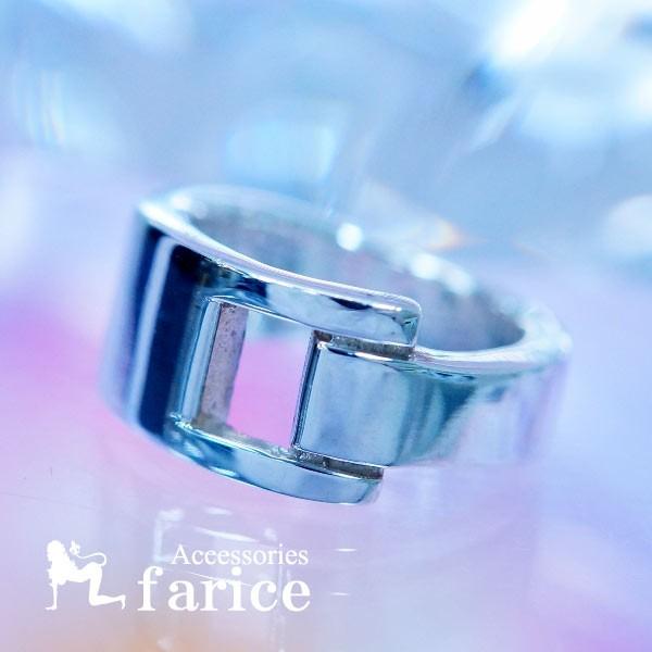 シルバー バックルデザイン リング バックルデザインシルバーリング : アクセサリー通販 farice - 通販