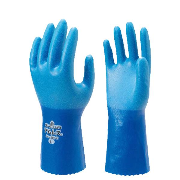 透湿防水！ムレにくい3層構造！◆用途◆農作業・園芸水周りの作業自動車工業・化学工業などの油を扱う作業などに◆特長◆●透湿防水　水を通さず透湿性のある素材を使用。不快なムレが減少●強度　耐油性・耐洗剤性に優れ、やわらかく丈夫●すべり止め効果　...