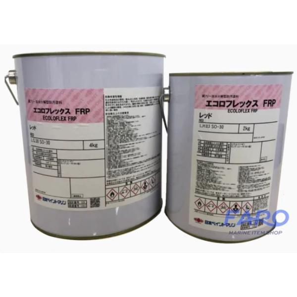船底塗料 日本ペイント エコロフレックスFRP 5kg1箱4缶セット 船底塗料 日本ペイント エコロフレックスFRP 5kg1箱4缶セット