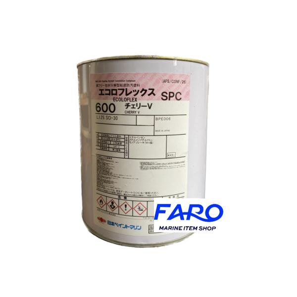 他サイト： 船底塗料　日本ペイント　エコロフレックスSPC600　チェリーV　4ｋｇの商品画像