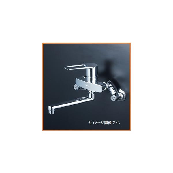 ※ご注文前に「販売条件」「お買い物ガイド」のご確認をお願いいたします。発送番号：0422商品：壁付シングルレバーメーカー：KVK型番：MSK110KT状態：N　新品未開封品【特長】・円柱と四角柱形状をベースに適度なエッジの丸みがまるで匠が使...