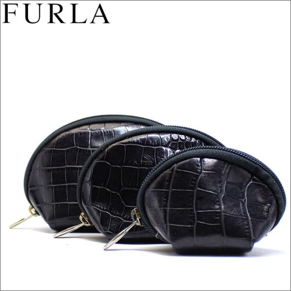 FURLA（フルラ） ポーチ 3点セット 化粧ポーチ コスメポーチ ブランド 