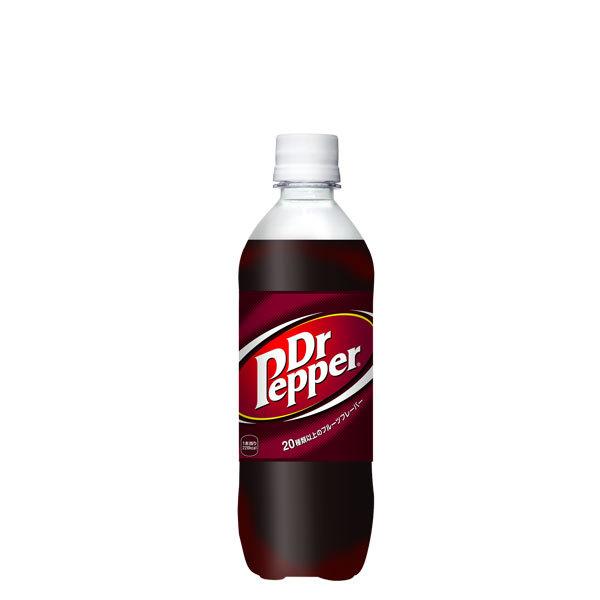 ドクターペッパー PET 500ml ペットボトル 24本入り×2ケース 合計48本 炭酸 ジュース 送料無料 コカ・コーラ社直送 cc4902102046213-2ca