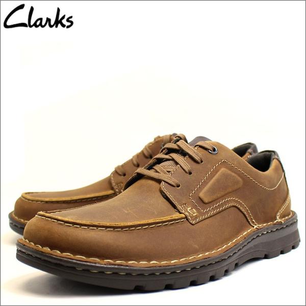 クラークス 紳士靴 高級 ブランド ビジネスシューズ カジュアル 本革 メンズ スニーカー コスパ Uチップ Clarks 靴 革靴 レザー ブラウン 26128465