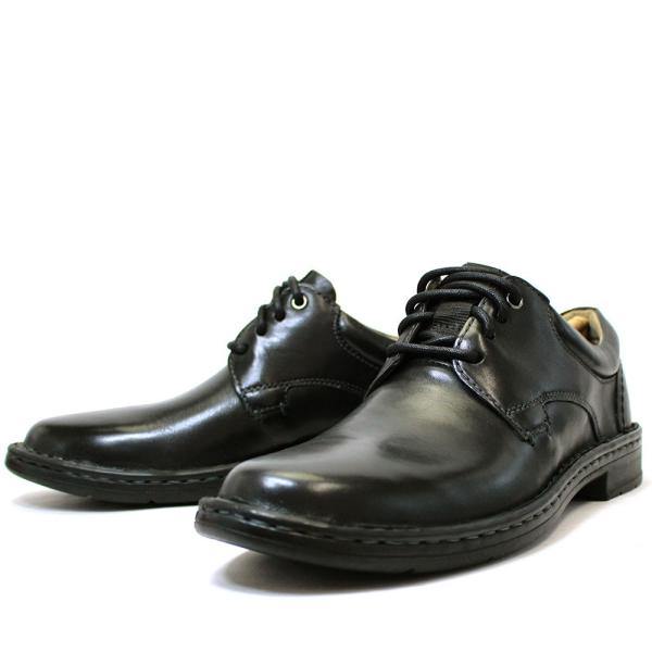 クラークス 紳士靴 高級 ブランド ビジネスシューズ カジュアル 本革 メンズ スニーカー コスパ プレーントゥ Clarks 靴 革靴 レザー ブラック 黒 26137771